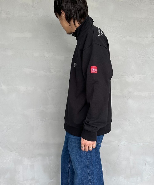 「Manhattan Portage」 スウェットカットソー X-LARGE グレイッシュベージュ レディース_画像7