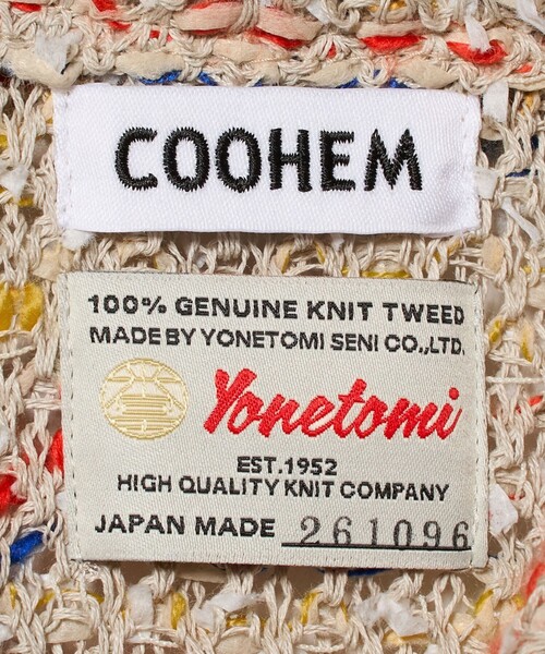 セーター ニット 「COOHEM」 SUMMER TWD SHIRT/ニット メンズの画像