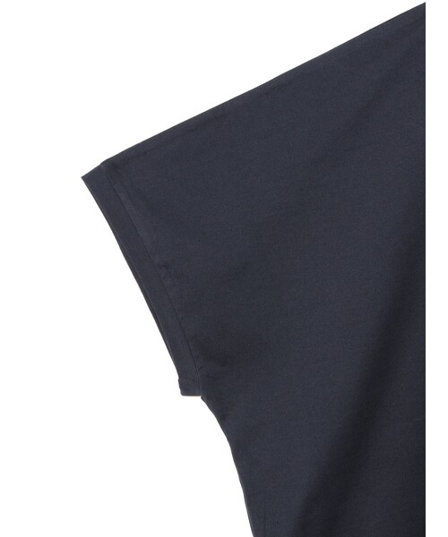 tシャツ mizuiro ind メッシュヘムワイドプルオーバー レディースの画像