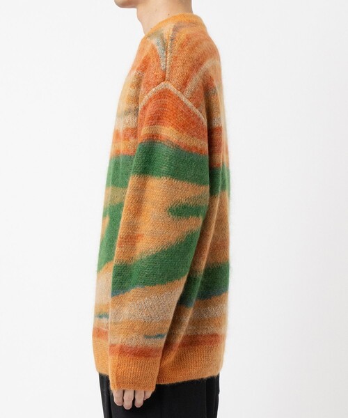 セーター ニット 「UNUSED」EX.mohair pullover メンズの画像