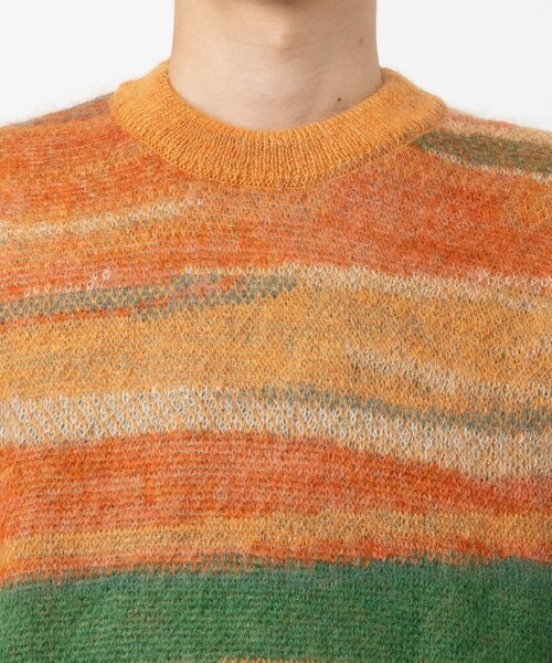 セーター ニット 「UNUSED」EX.mohair pullover メンズの画像