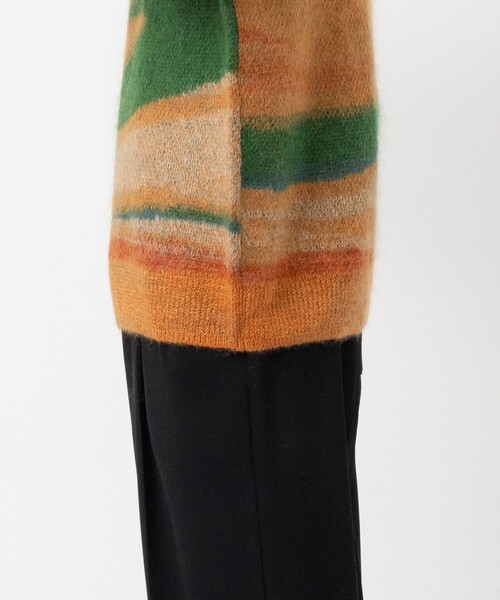 セーター ニット 「UNUSED」EX.mohair pullover メンズの画像