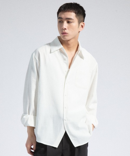 Parts Lab. 長袖シャツ M ホワイト メンズ : ZOZOTOWN Yahoo!店 - 通販