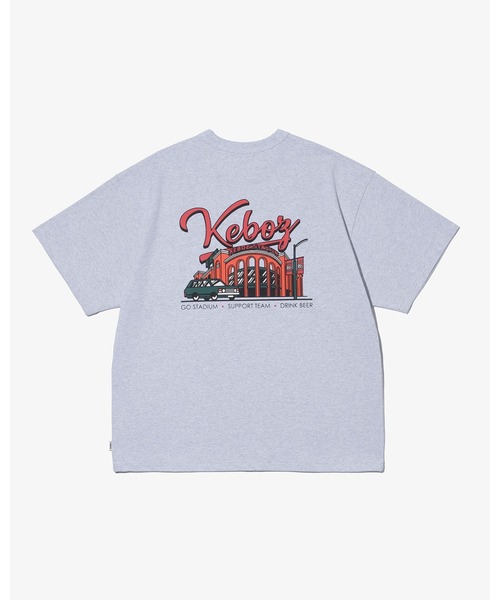 「KEBOZ」 半袖Tシャツ L グレー メンズ_画像9