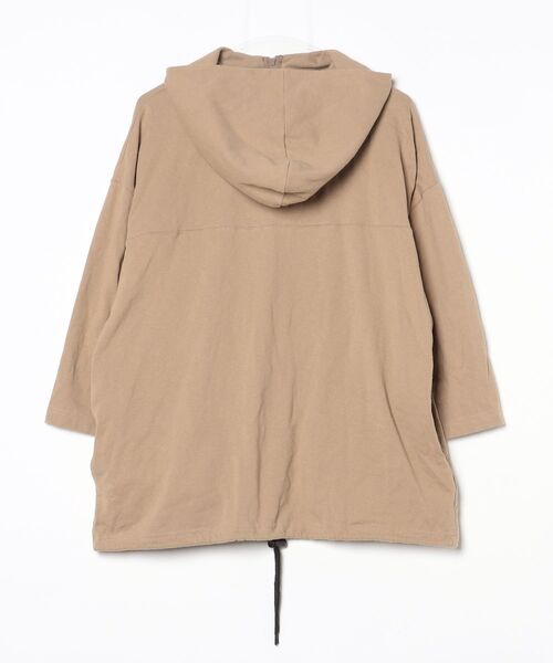 「The DUFFER of ST.GEORGE」 7分袖Tシャツ MEDIUM カーキブラウン メンズ_画像2