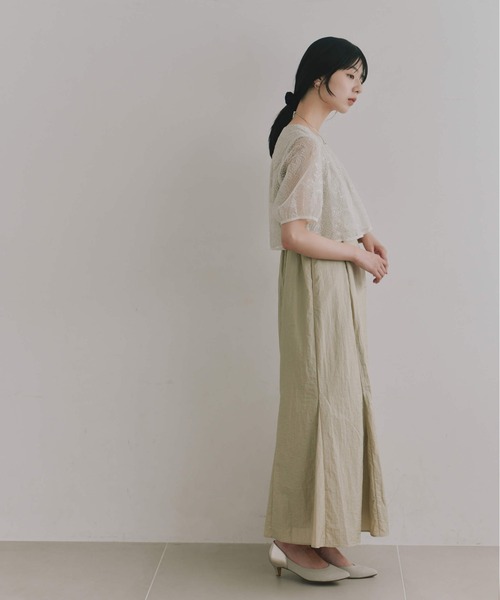 本日限定◆Kana 花柄 マーメイドドレス M ブラック 結婚式 バルーン袖 kaene（カエン） ドレス フラワーコードマーメイドドレス「結婚式