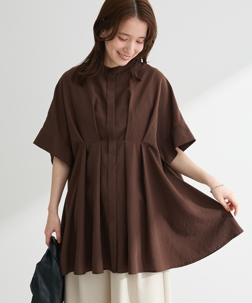 TO BE CHIC(トゥー ビー シック) チュニック マットストレッチ TO BE CHIC(トゥー ビー シック) チュニック マットストレッチ