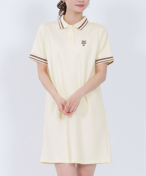 マリークワントポロシャツワンピース MARY QUANT（マリークヮント） ワンピース マリークワント ポロライン