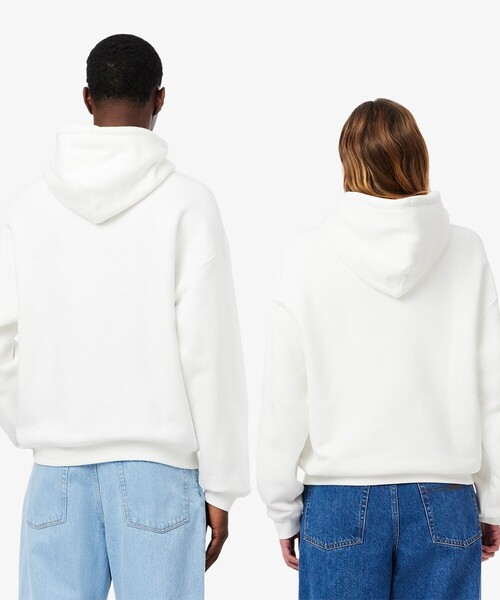 「LACOSTE」 プルオーバーパーカー X-SMALL ブラック メンズ_画像2