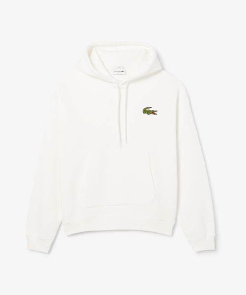 「LACOSTE」 プルオーバーパーカー X-SMALL ブラック メンズ_画像3