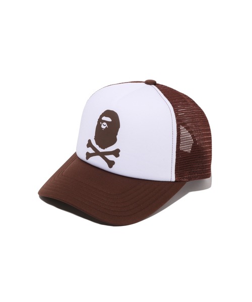 A BATHING APE（アベイシングエイプ） キャップ 帽子 APE CROSSBONE