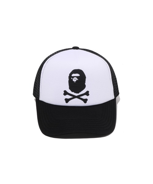 A BATHING APE（アベイシングエイプ） キャップ 帽子 APE CROSSBONE