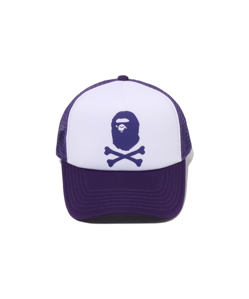 A BATHING APE（アベイシングエイプ） キャップ 帽子 APE CROSSBONE