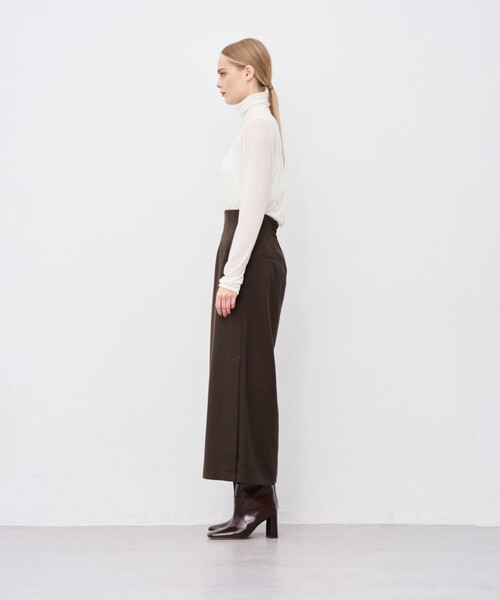 「uncrave」 ロングスカート 1 グレー レディース_画像8