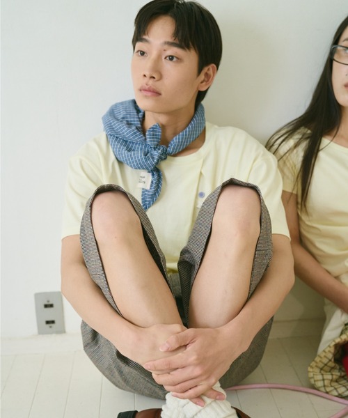 common gull products. tシャツ 半袖 夏の手前のボタンの香りTシャツ