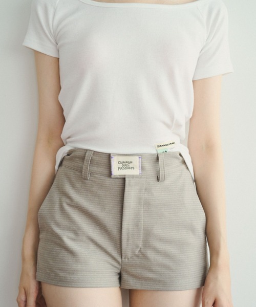 common gull products スエードショートパンツ common gull products. パンツ 白帽子とショートパンツ レディース