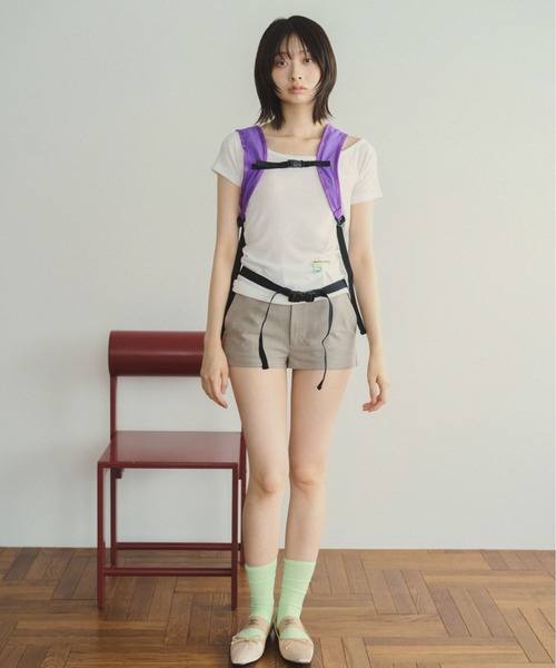 common gull products. パンツ 白帽子とショートパンツ レディース