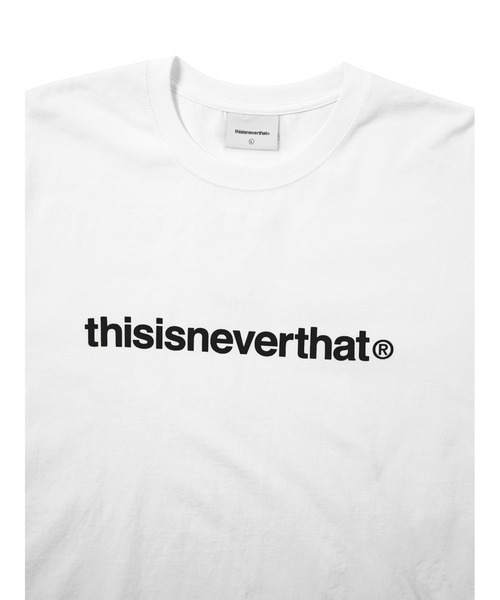 「thisisneverthat」 長袖Tシャツ L ホワイト メンズ_画像2