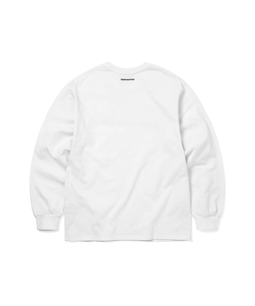 「thisisneverthat」 長袖Tシャツ L ホワイト メンズ_画像3
