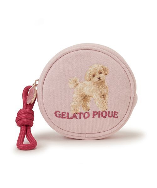 gelato pique（ジェラートピケ） ポーチ お散歩ドッグラウンドポーチ 