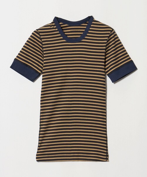 【極美品】everyone BORDER TEE 半袖Tシャツ サイズM 6 tシャツ 半袖 「別注」「OVERNEATH for 6」RIB BORDER TEE/Tシャツ