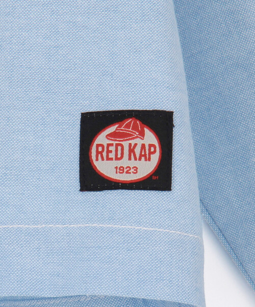 「RED KAP」 長袖シャツ「FREAK’S STOREコラボ」 LARGE ブルー メンズ_画像9