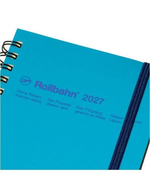 Rollbahn 手帳 「2027年版／2026年10月始まり手帳」ロルバーン
