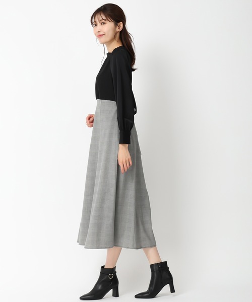 「MISCH MASCH」 長袖ワンピース S ピンク レディース_画像8