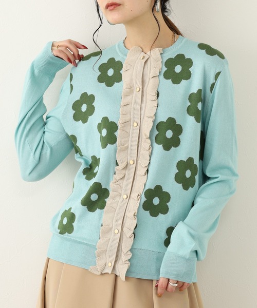 Orla Kiely（オーラカイリー） カーディガン フラワーパワー