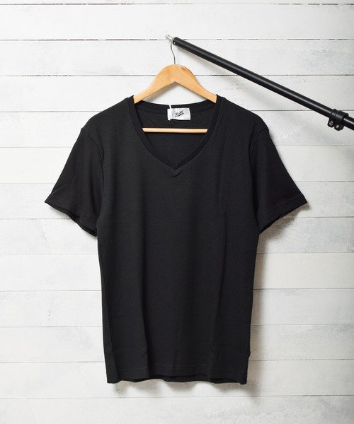 NO WAY tシャツ /サーマル半袖VネックTシャツ/ メンズ