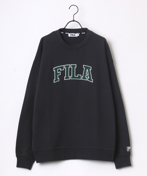 FILA スウェット FILA/フィラ 別注 オーバーサイズ カレッジロゴ