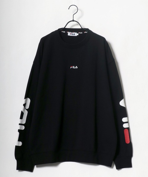 FILA スウェット FILA/フィラ 別注 オーバーサイズ カレッジロゴ