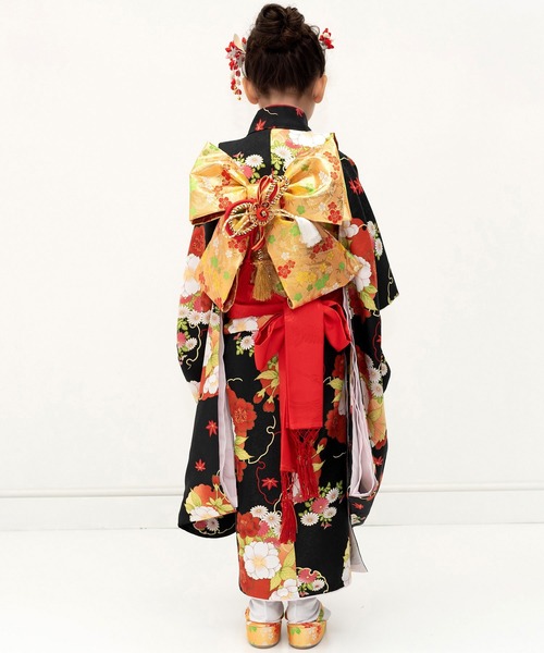 KYOETSU（京越） 着物 七五三 着物 四つ身 7歳 女の子 15点セット