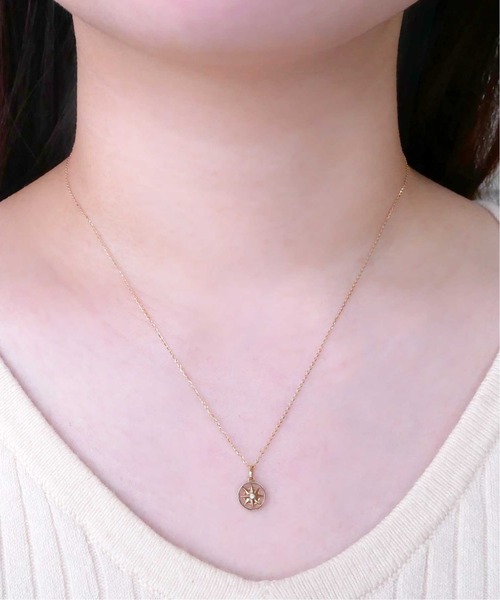 va vendome aoyama ネックレス K10イエローゴールド デュオコンパス