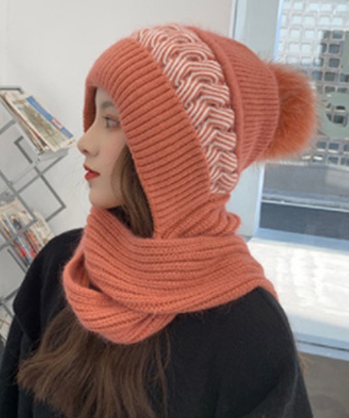 STYLEBLOCK（スタイルブロック） ニット帽 ニットキャップ ファー