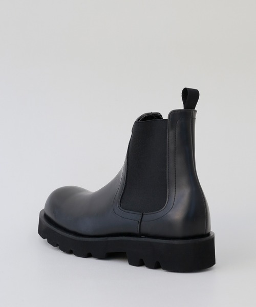 【RANDEBOO × Vibram】コラボ☆厚底サイドゴアブーツ☆サイドジップ 春新作 厚底サイドゴアブーツ 靴[品番：JP000006366]｜LOVERS