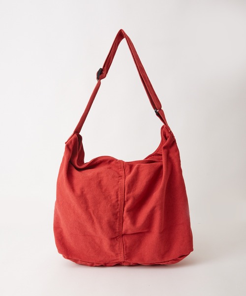 EAGLE USA ショルダーバッグ RED ultima tokyo デルタ ボディバッグ フロントファスナーポケット 17366