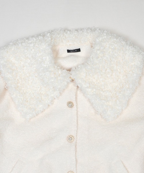 MILK ジャケット ブルゾン FLUFFY コート : ZOZOTOWN Yahoo!店