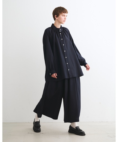 トラディショナルウェザーウェア VOLUME CULOTTE PANTS Traditional Weatherwear パンツ GATHERD VOLUME CULOTTE PANTS