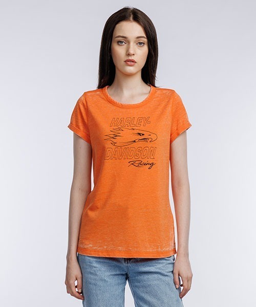 tシャツ Screamin' Eagle（R）バーンアウトTシャツ レディース