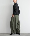 ワイドパンツ チノパン 「低身長/高身長向けサ...の詳細画像5