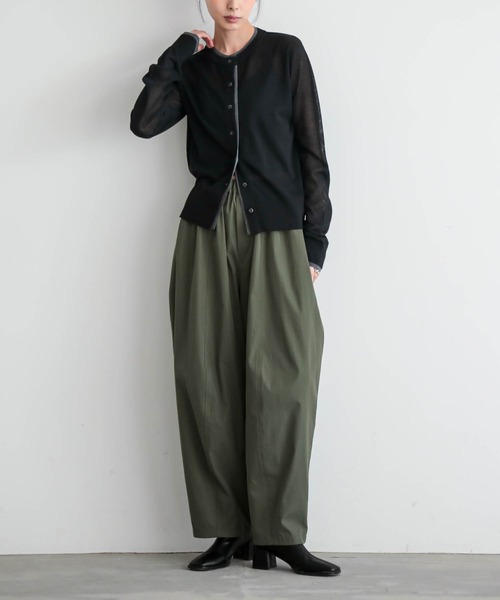 for/c（フォーシー） ワイドパンツ チノパン 「低身長/高身長向け