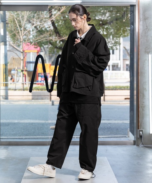 パンツ K.F. タイプライター キュロットパンツ（72-15PK10-205）｜ギャバジンK.T