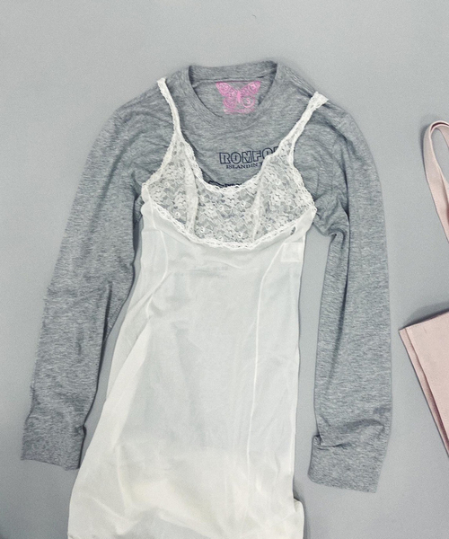 EDIT FOR LULU WORN FREE Tシャツ WORN FREE×EDIT.FOR LULU】別注 ロングスリーブTEE