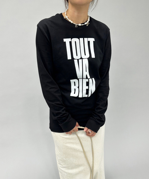 EDIT. FOR LULU（エディットフォールル） tシャツ Tシャツ 「WORN FREE