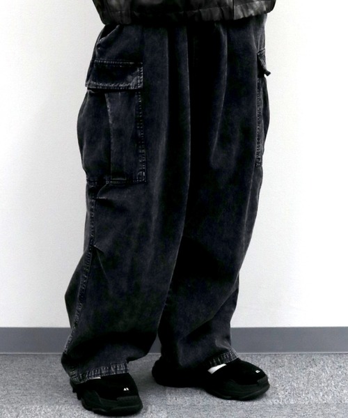 Starting Over（スターティング オーバー） カーゴパンツ 硫化染め