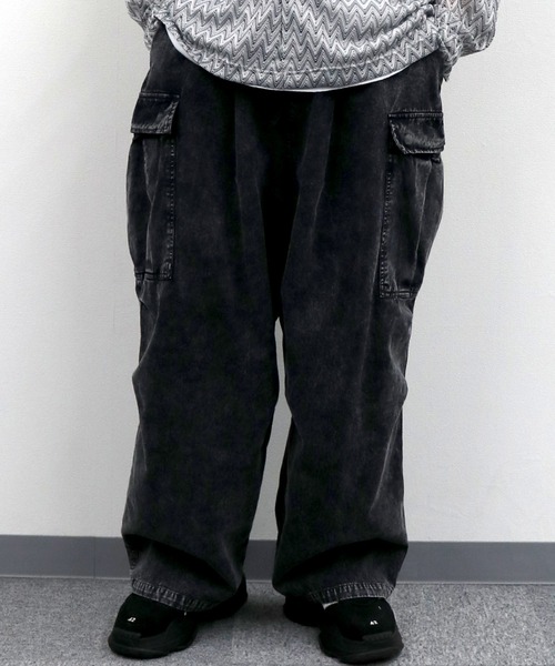 Starting Over（スターティング オーバー） カーゴパンツ 硫化染め