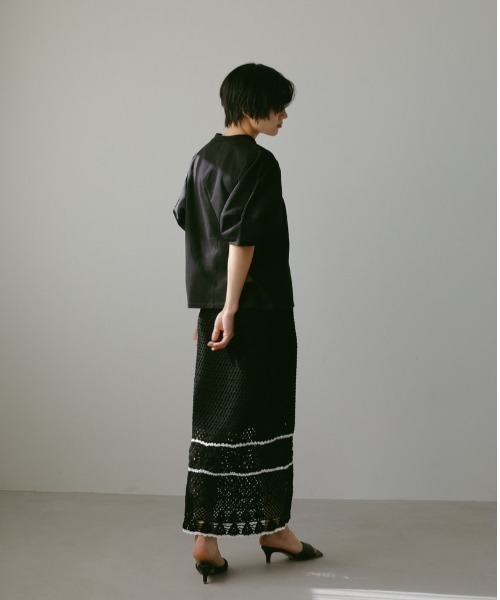 CASA FLINE tシャツ オーガニックコットンTシャツ レディース