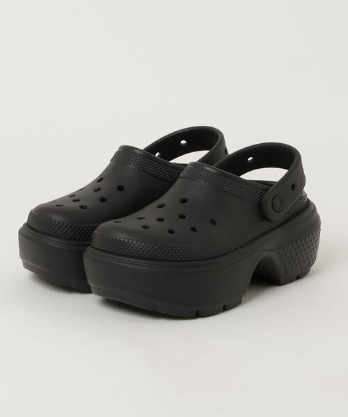 クロックス　厚底　サンダル　ミュール　stomp clog ◇crocs◇Stomp Lopper 厚底サンダル 22~25cm (CROCS/サンダル