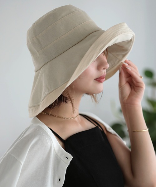 Little＆More 帽子 ハット uvカット 紫外線カット レディース バケット